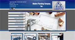 Desktop Screenshot of modernplumbing.com
